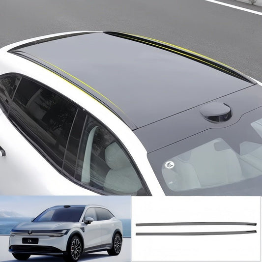 Gloss Black Roof Rail Trim for Zeekr 7X (2PCS) - NICE EVS