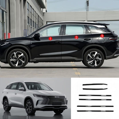 Gloss Black Window Frame Trim for BYD Sealion 5 DM-i - NICE EVS