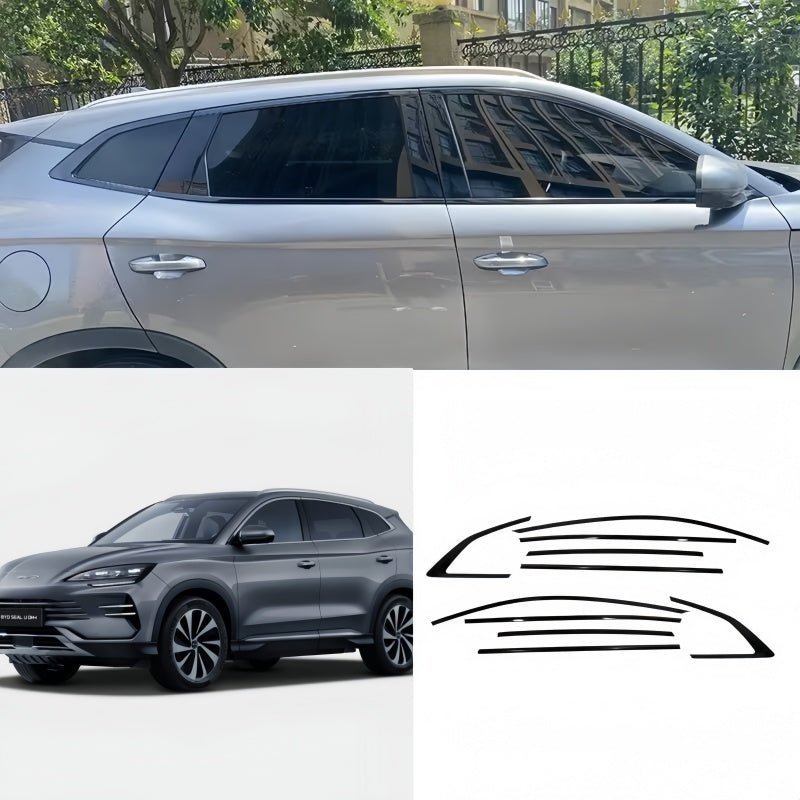 Gloss Black Window Frame Trim for BYD Sealion 6 / Seal U - NICE EVS