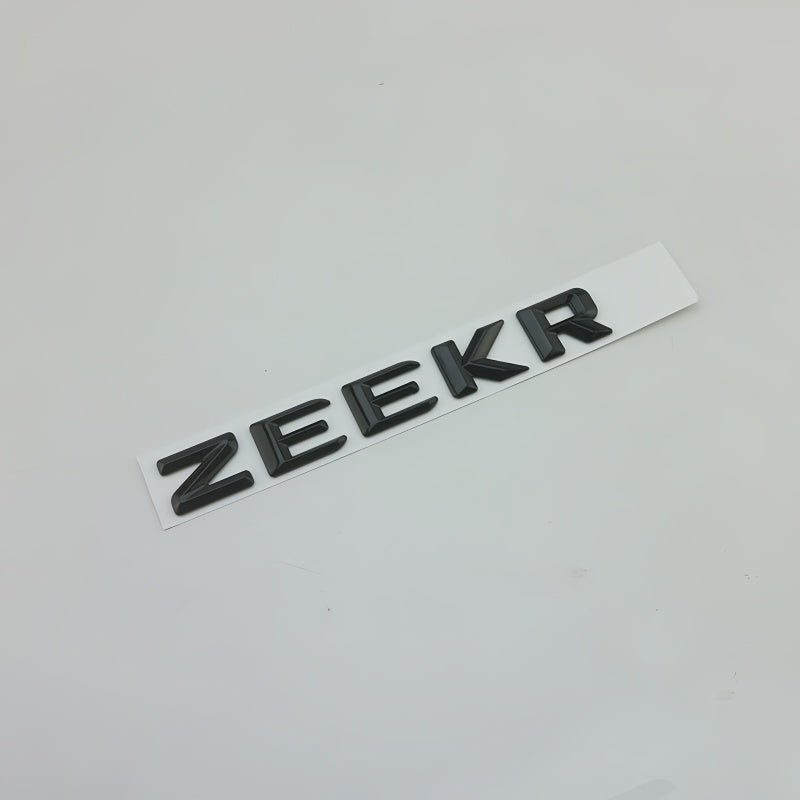Gloss‑Black Rear Emblem Badge Sticker for Zeekr 7GT - NICE EVS