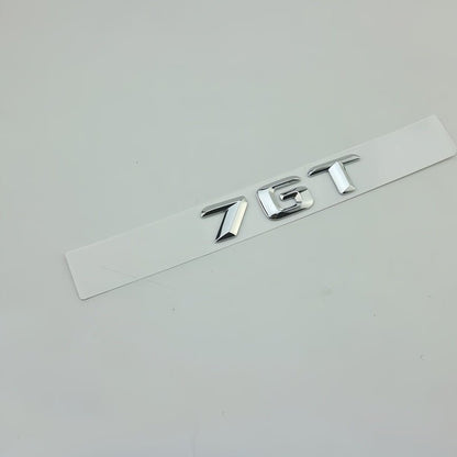 Gloss‑Black Rear Emblem Badge Sticker for Zeekr 7GT - NICE EVS