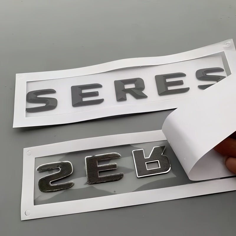 Gloss‑Black Rear Emblem Badge Sticker for Zeekr 7GT - NICE EVS