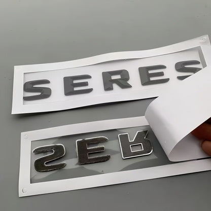 Gloss‑Black Rear Emblem Badge Sticker for Zeekr 7GT - NICE EVS