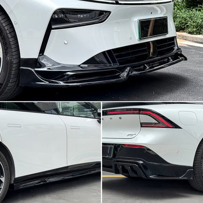 Gloss‑Black Sport Body Kit for 2026 Xpeng P7+ - NICE EVS