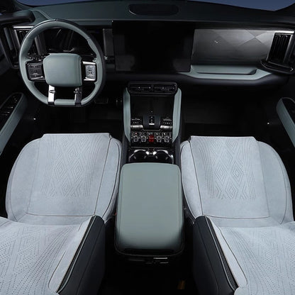 Half Coverage Suede Seat Covers for BYD Leopard 5 & Denza B5 - NICE EVS