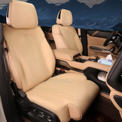 Half Coverage Suede Seat Covers for Denza B8 & BYD Leopard 8 - NICE EVS
