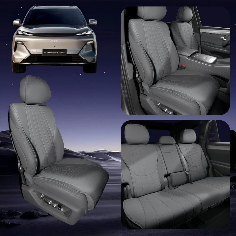 Half-Wrapped Breathable Seat Covers for Geely Starray EM-i / EX5 EM-i - NICE EVS