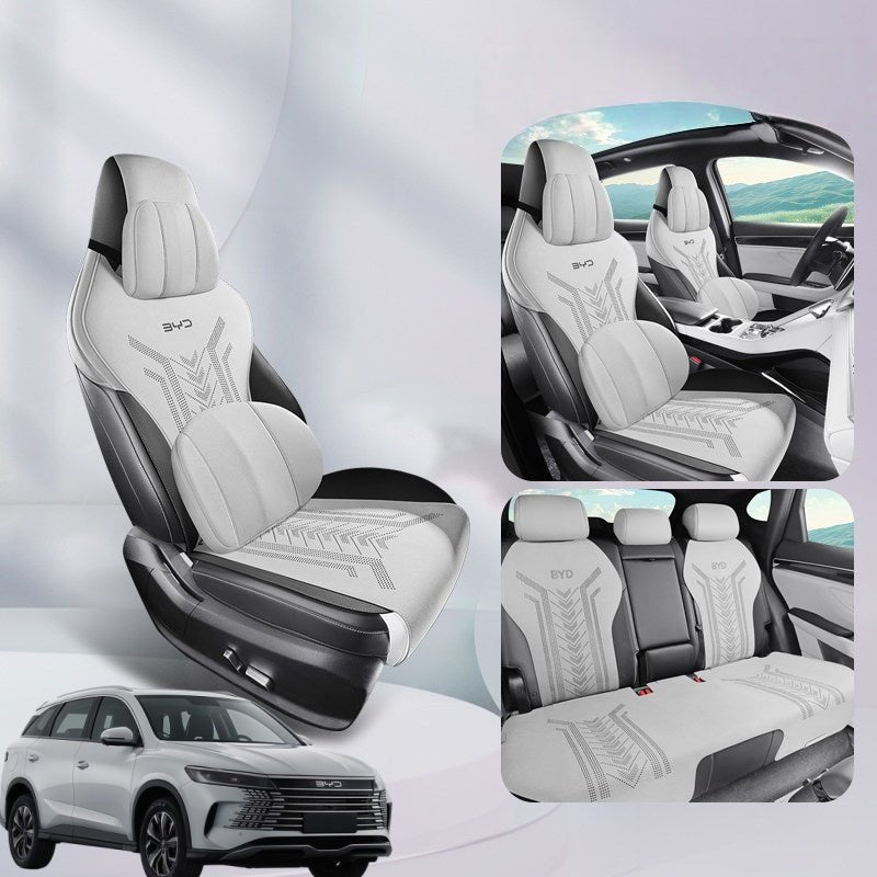 Half-Wrapped Full Set Seat Covers for BYD Sealion 5 DM-i - NICE EVS