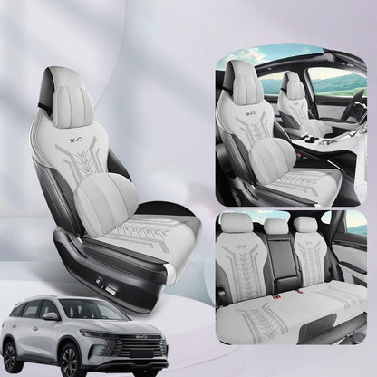 Half-Wrapped Full Set Seat Covers for BYD Sealion 5 DM-i - NICE EVS