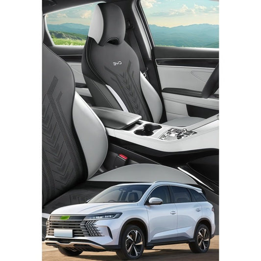Half-Wrapped Full Set Seat Covers for BYD Sealion 5 DM-i - NICE EVS