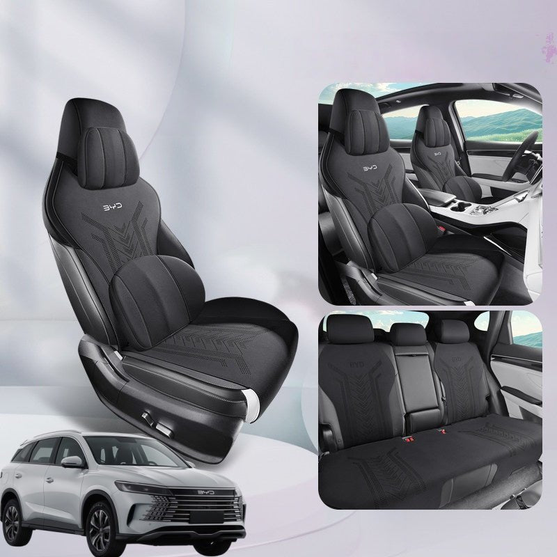 Half-Wrapped Full Set Seat Covers for BYD Sealion 5 DM-i - NICE EVS