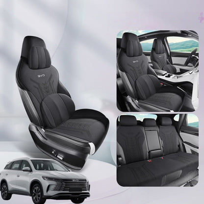 Half-Wrapped Full Set Seat Covers for BYD Sealion 5 DM-i - NICE EVS