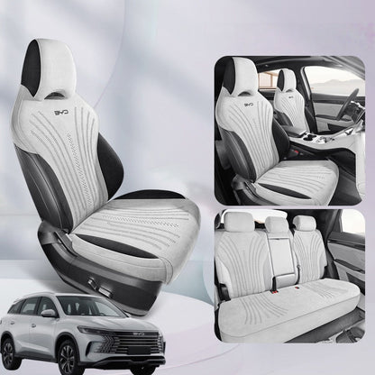 Half-Wrapped Full Set Seat Covers for BYD Sealion 5 DM-i - NICE EVS
