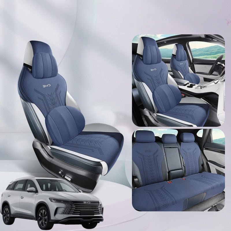 Half-Wrapped Full Set Seat Covers for BYD Sealion 5 DM-i - NICE EVS