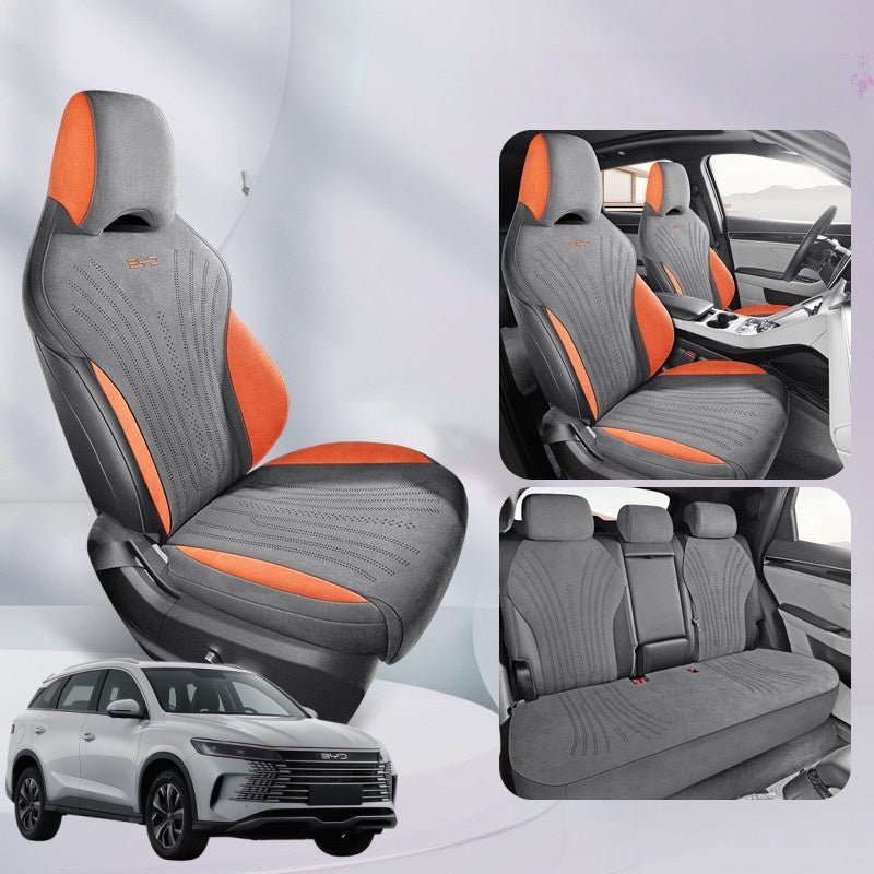 Half-Wrapped Full Set Seat Covers for BYD Sealion 5 DM-i - NICE EVS