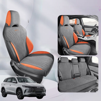 Half-Wrapped Full Set Seat Covers for BYD Sealion 5 DM-i - NICE EVS