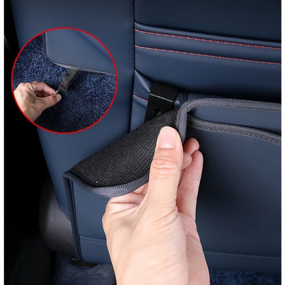 Half-Wrapped Leather Seat Back Kick Mat for BYD Atto 3 2023-2026 - NICE EVS