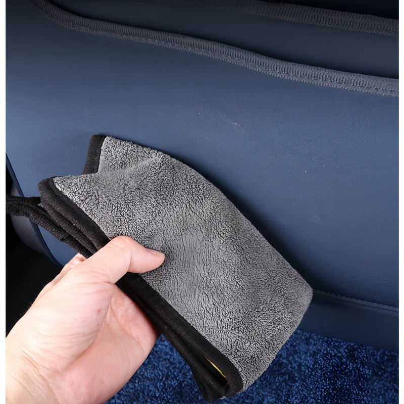 Half-Wrapped Leather Seat Back Kick Mat for BYD Atto 3 2023-2026 - NICE EVS