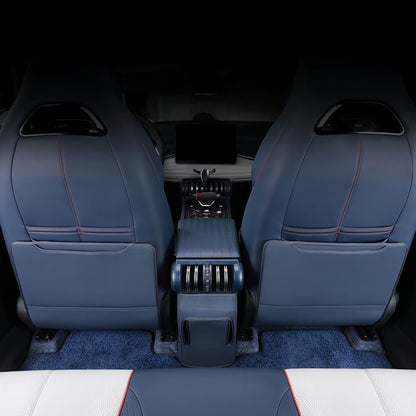 Half-Wrapped Leather Seat Back Kick Mat for BYD Atto 3 2023-2026 - NICE EVS