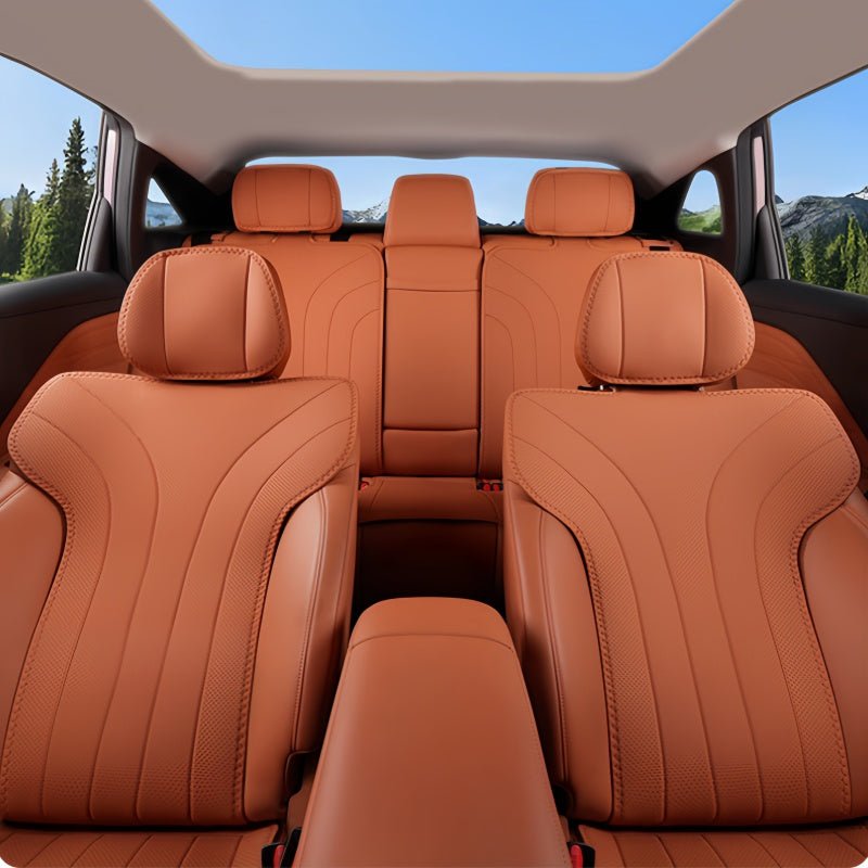 Half-Wrapped Napa Leather Seat Covers for Aion RT - NICE EVS