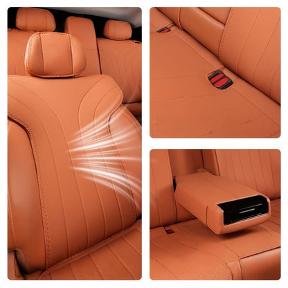 Half-Wrapped Napa Leather Seat Covers for Aion RT - NICE EVS