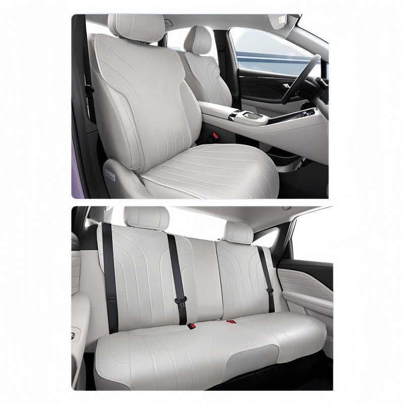 Half-Wrapped Napa Leather Seat Covers for Aion RT - NICE EVS