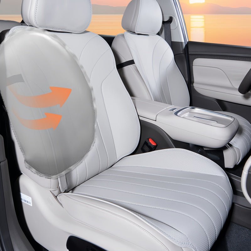Half-Wrapped Napa Leather Seat Covers for Aion UT - NICE EVS