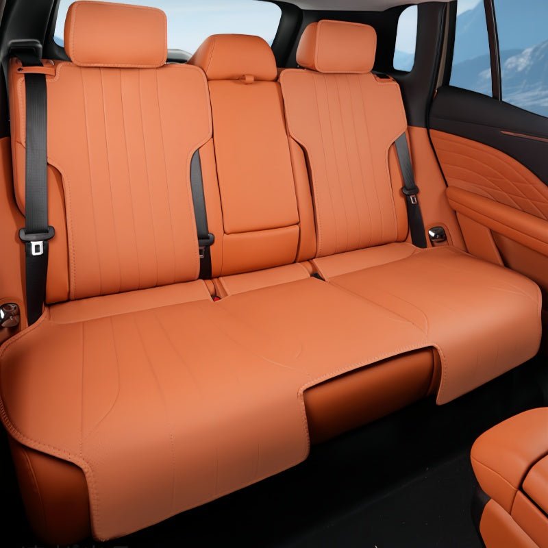 Half-Wrapped Napa Leather Seat Covers for Aion V - NICE EVS
