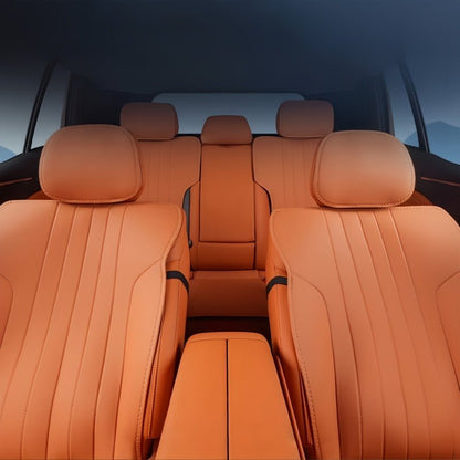 Half-Wrapped Napa Leather Seat Covers for Aion V - NICE EVS