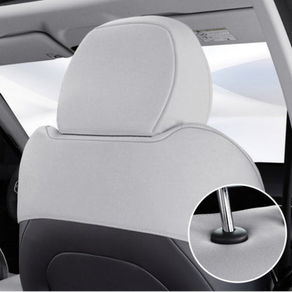 Half - Wrapped Premium Suede Car Seat Covers for Geely EX5 - NICE EVS