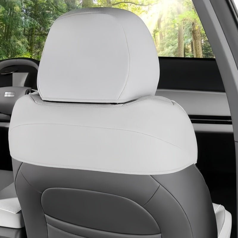 Half - Wrapped Premium Suede Car Seat Covers for Geely EX5 EM - i - NICE EVS