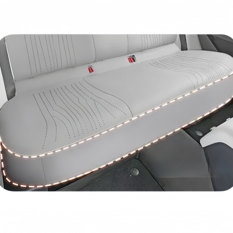 Half - Wrapped Premium Suede Car Seat Covers for Geely EX5 EM - i - NICE EVS