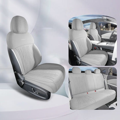 Half - Wrapped Premium Suede Seat Covers for Geely Starray EM - i - NICE EVS