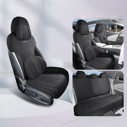Half - Wrapped Premium Suede Seat Covers for Geely Starray EM - i - NICE EVS