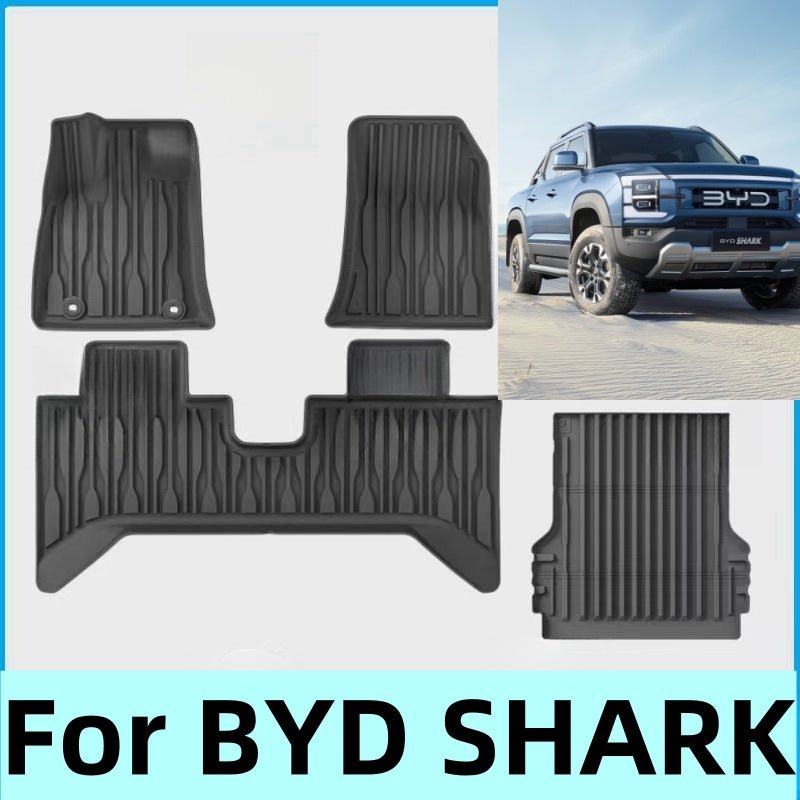 High-Performance TPE Floor MATS & Trunk /Bed Mat For BYD Shark 6 - NICE EVS