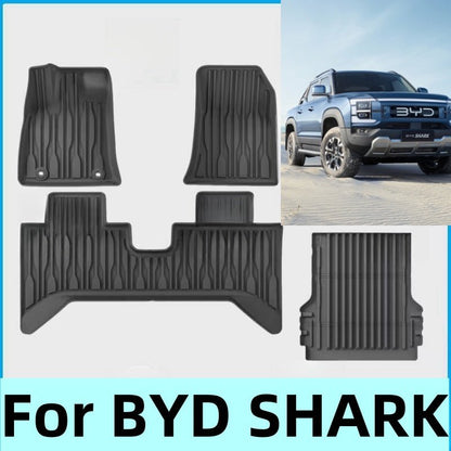 High-Performance TPE Floor MATS & Trunk /Bed Mat For BYD Shark 6 - NICE EVS