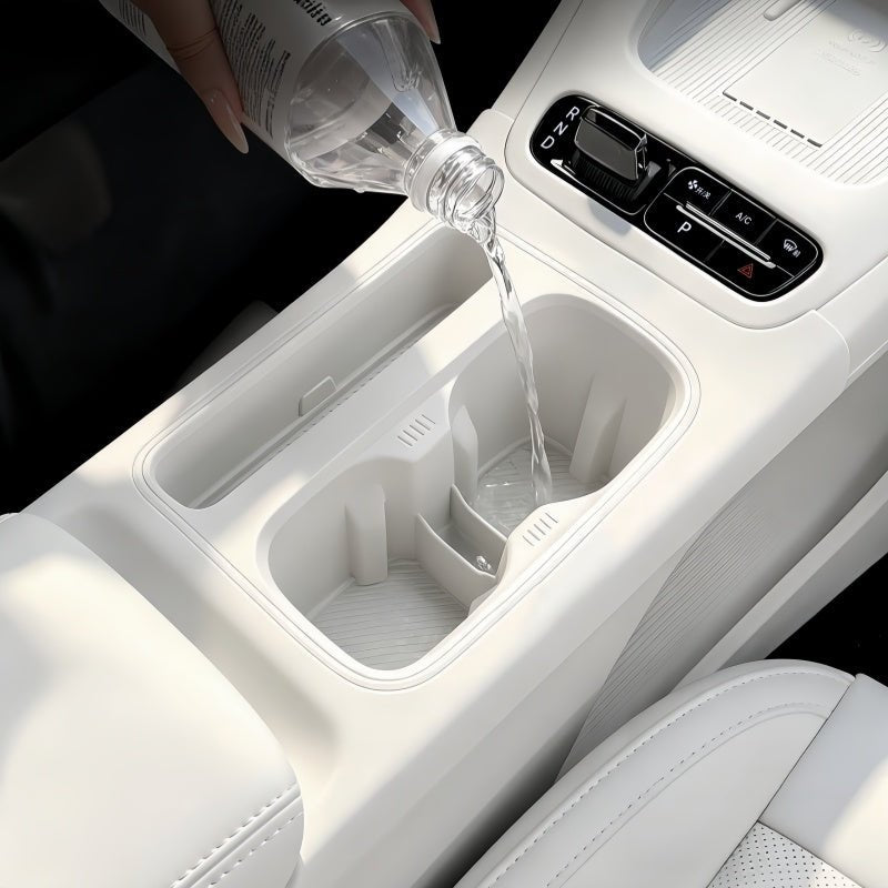 Integrated Silicone Mat for Cup & Phone Slot for Geely E2/EX2 - NICE EVS