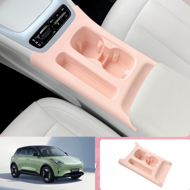 Integrated Silicone Mat for Cup & Phone Slot for Geely E2/EX2 - NICE EVS