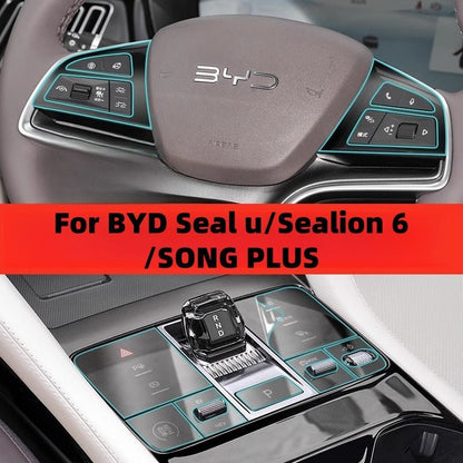 Interior TPU Protective Film Kit for BYD Sealion 6/Seal U - NICE EVS