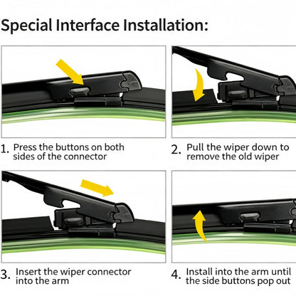 Front Wiper Rubber Blade for Leapmotor T03/C10/B05/B10