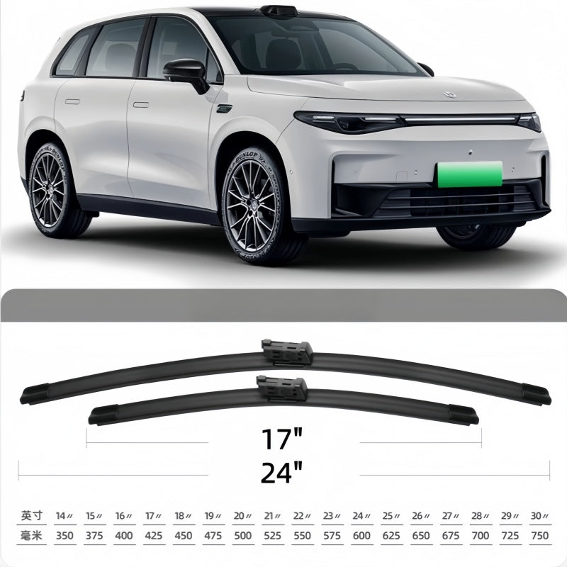 Front Wiper Rubber Blade for Leapmotor T03/C10/B05/B10