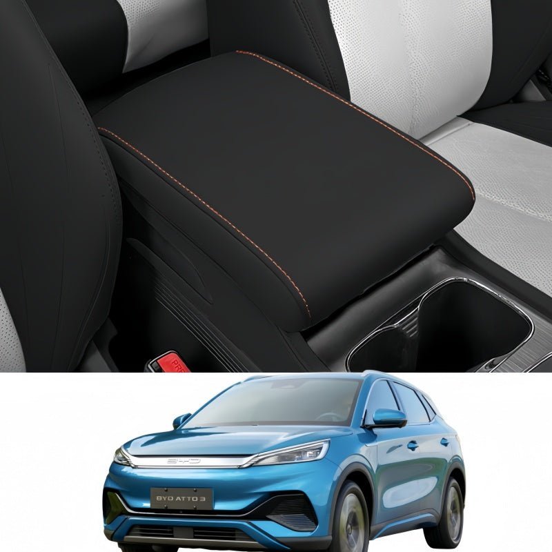 Leather Center Armrest Cover Protector for BYD ATTO 3 - NICE EVS