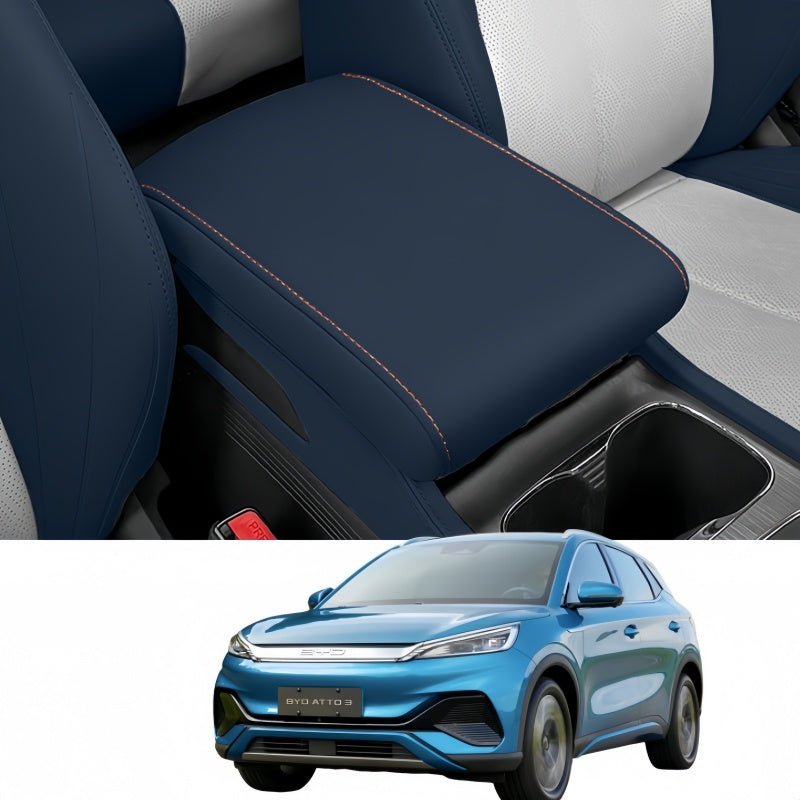 Leather Center Armrest Cover Protector for BYD ATTO 3 - NICE EVS