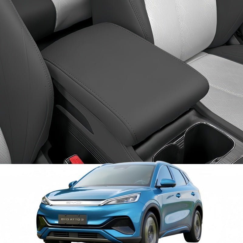 Leather Center Armrest Cover Protector for BYD ATTO 3 - NICE EVS