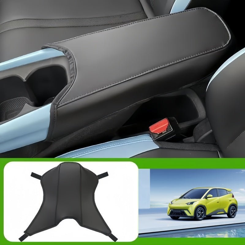 Leather Center Console Armrest Cover for BYD ATTO 1 - NICE EVS