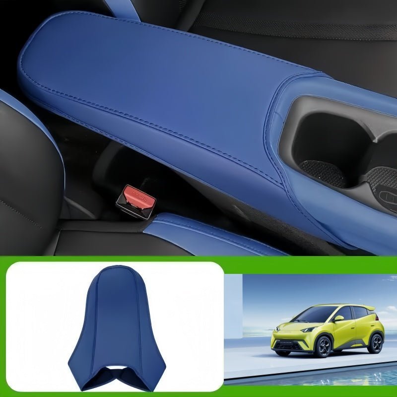 Leather Center Console Armrest Cover for BYD ATTO 1 - NICE EVS