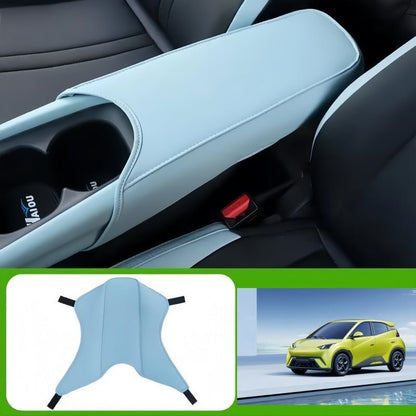 Leather Center Console Armrest Cover for BYD ATTO 1 - NICE EVS