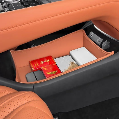 Leather Console Lower Storage Box for BYD Sealion 7 - NICE EVS