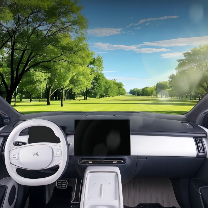 Leather Dashboard Anti-Glare Mat for 2024-2026 XPENG P7+ - NICE EVS