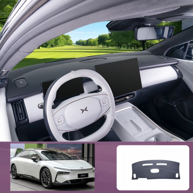 Leather Dashboard Anti-Glare Mat for 2024-2026 XPENG P7+ - NICE EVS